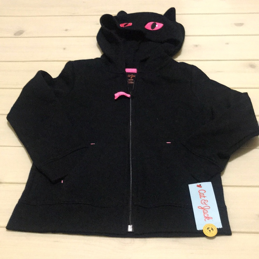 Cat hoodie cat & jack - no tag